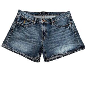Ralph Lauren Sport Women's Denim Jean Medium Wash Shorts Size 8